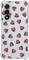 TPU Telefoonhoesje OnePlus Nord 5 - Poep Emojis schokabsorberende backcover