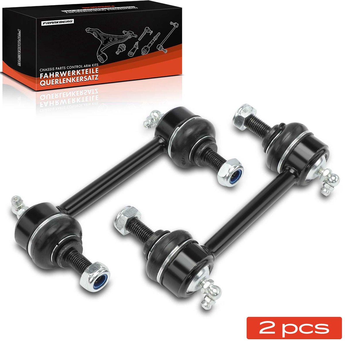 Frankberg 2x koppelstang achteras voor Nissan X-Trail T30 2001-2013