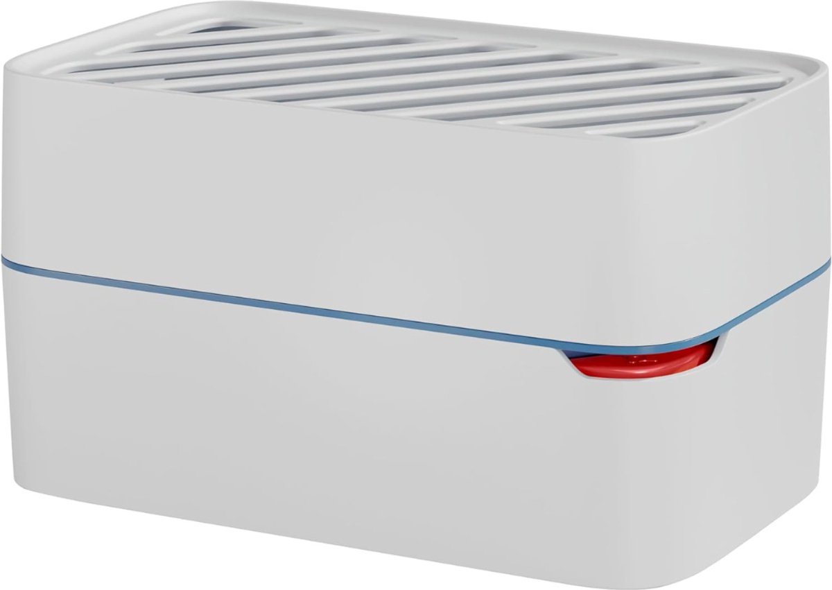 QUOVO® Ontvochtiger Kelder - Vochtvreter - Ontvochtiger Huis - Wit - 12cm x 20cm x 12cm