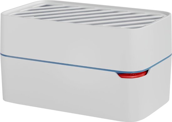 QUOVO® Ontvochtiger Kelder - Vochtvreter - Ontvochtiger Huis - Wit - 12cm x 20cm x 12cm