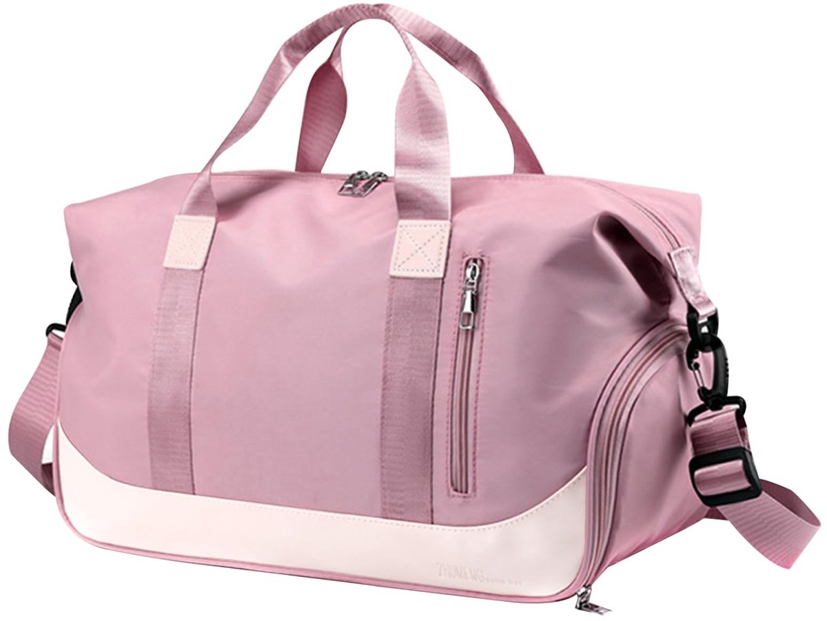 Dailygoods- Sporttas Waterdicht - Sporttas met Schoenenvak - Reistas Dames/Heren - Weekendtas - Duffeltas - 20 cm Hoogte