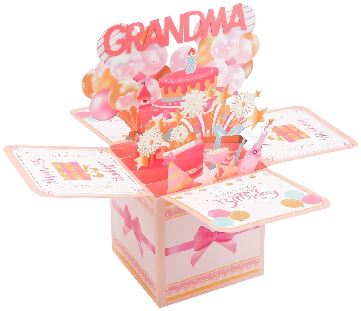 Dailygoods- Pop-upkaart voor Verjaardag - Gepersonaliseerde Wenskaart - 3D Kaart - Vrolijke Verjaardagskaart - Hoogwaardig Papier - Inclusief Envelop