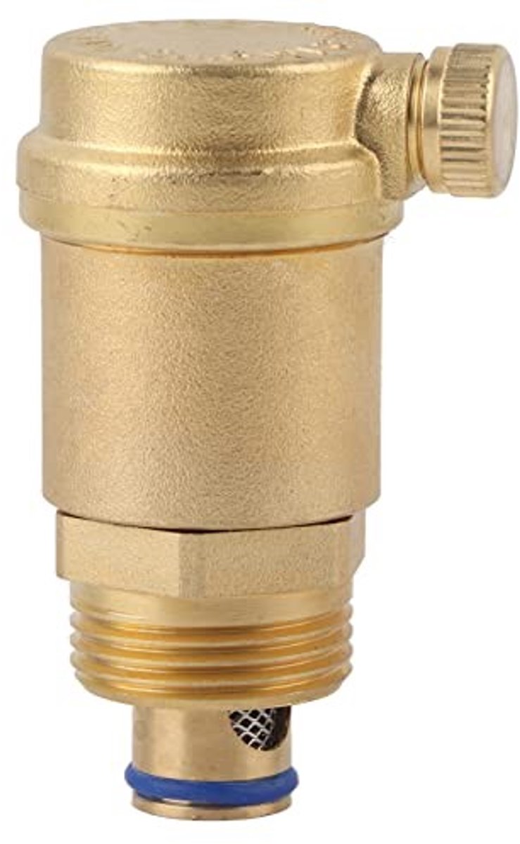 Dailygoods- Automatische Ontluchter - Messing - DN20 G3/4 - Hoogtemperatuurweerstand - Betrouwbare Afsluiting - Onderhoudsvriendelijk - Gewicht 132g - Luchtventiel