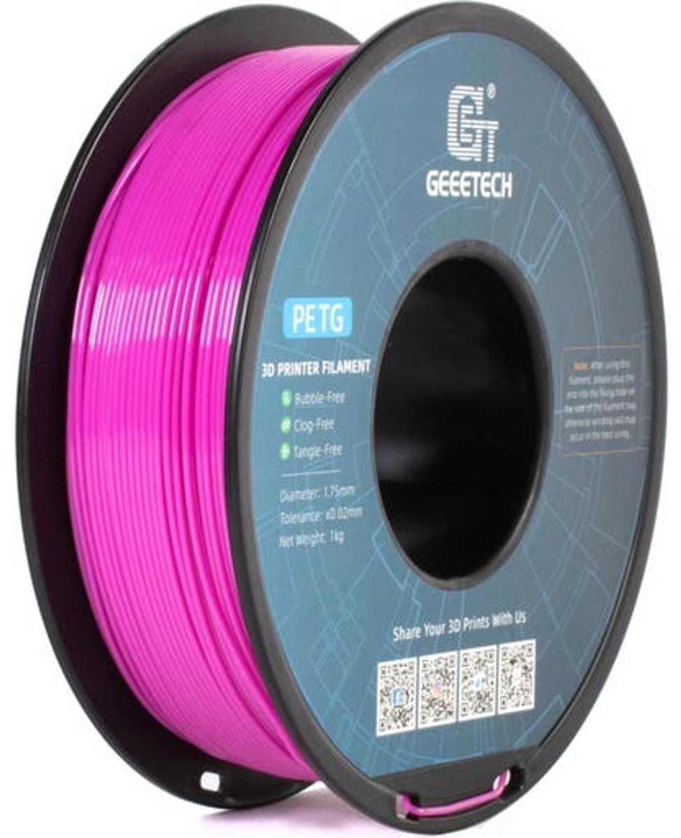Geeetech - PLA Silk Dual Color Red and Green (1.75mm - 1kg)