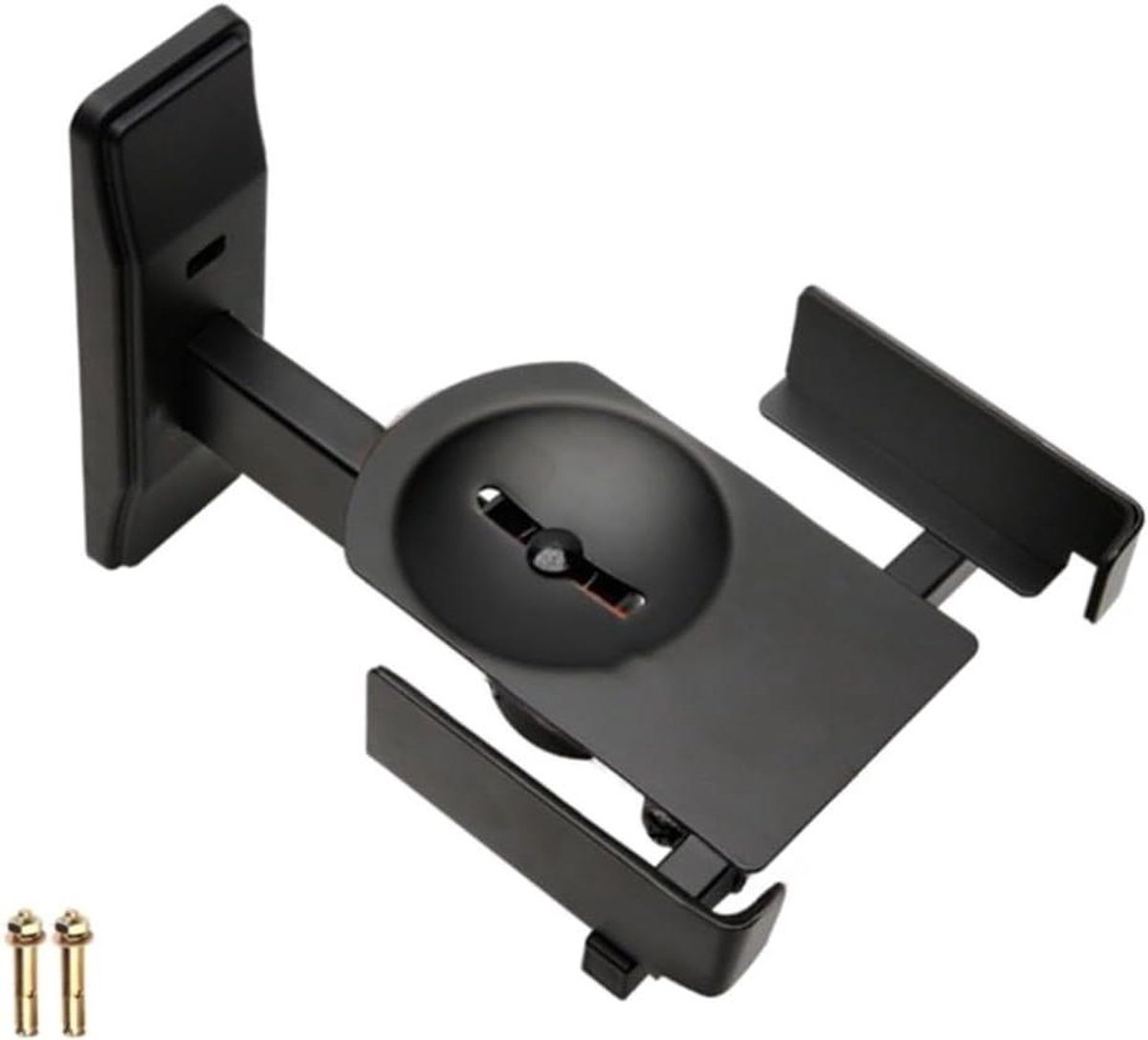 Speaker Muurbeugel - Luidspreker Beugel - Geluid Verbeteren - Verstelbare Klemmen - 27 cm Lengte - Zwart