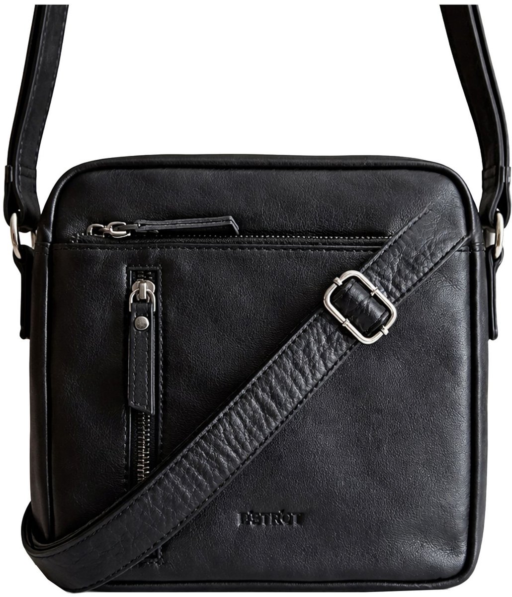 DSTRCT Astana Road Crossbody Schoudertas L zwart
