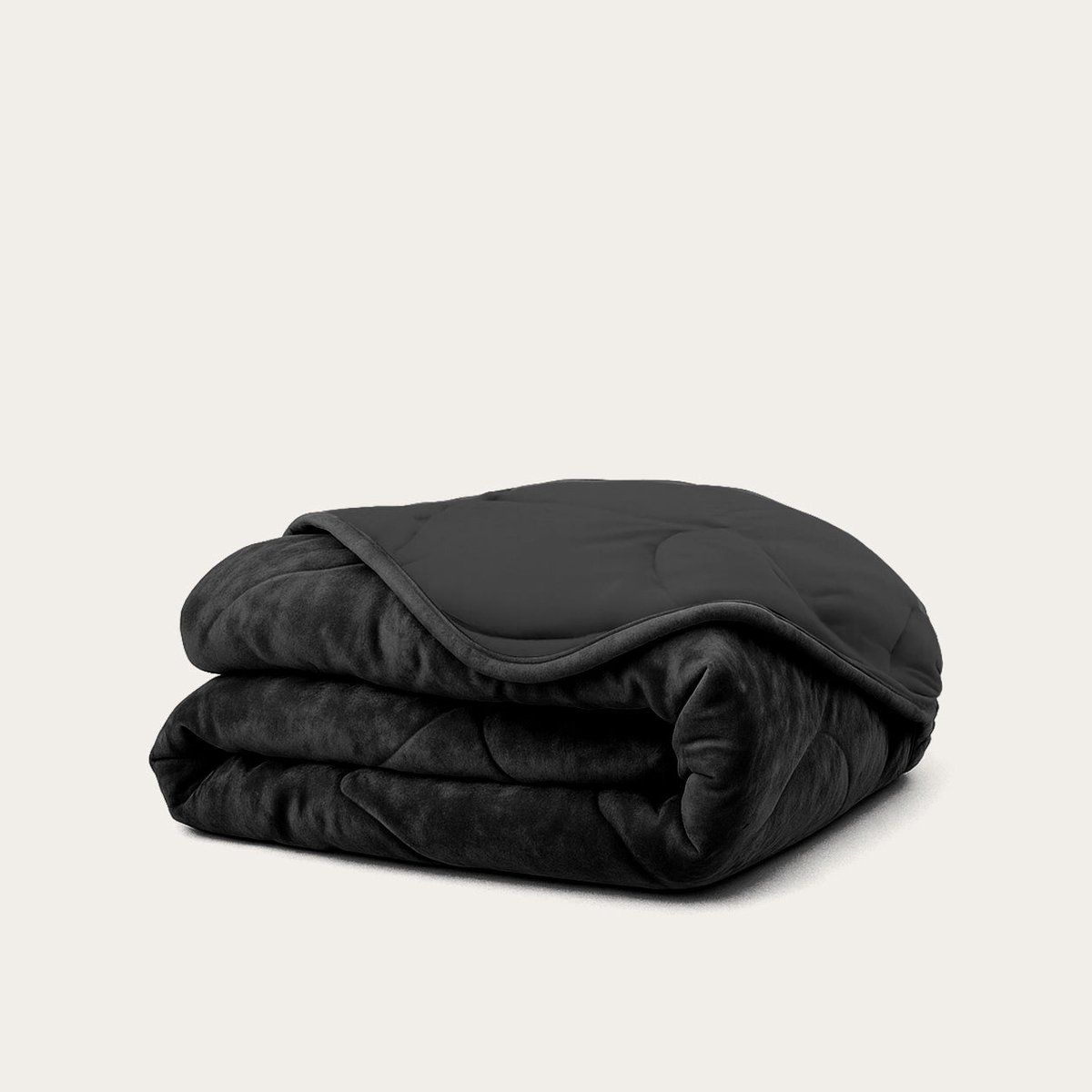 HappyBed Dekbed zonder overtrek 200x200 - Puffy - Wasbaar dekbed - Dekbed zonder hoes - Hoesloos Dekbed - Black