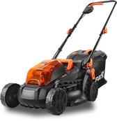 Accu grasmaaier 40V (2X20) Fuxtec FX-E1RM20 - breedte 33cm zonder accu of dubbele lader