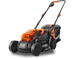 Accu grasmaaier 40V (2X20) Fuxtec FX-E1RM20 - breedte 33cm zonder accu of dubbele lader