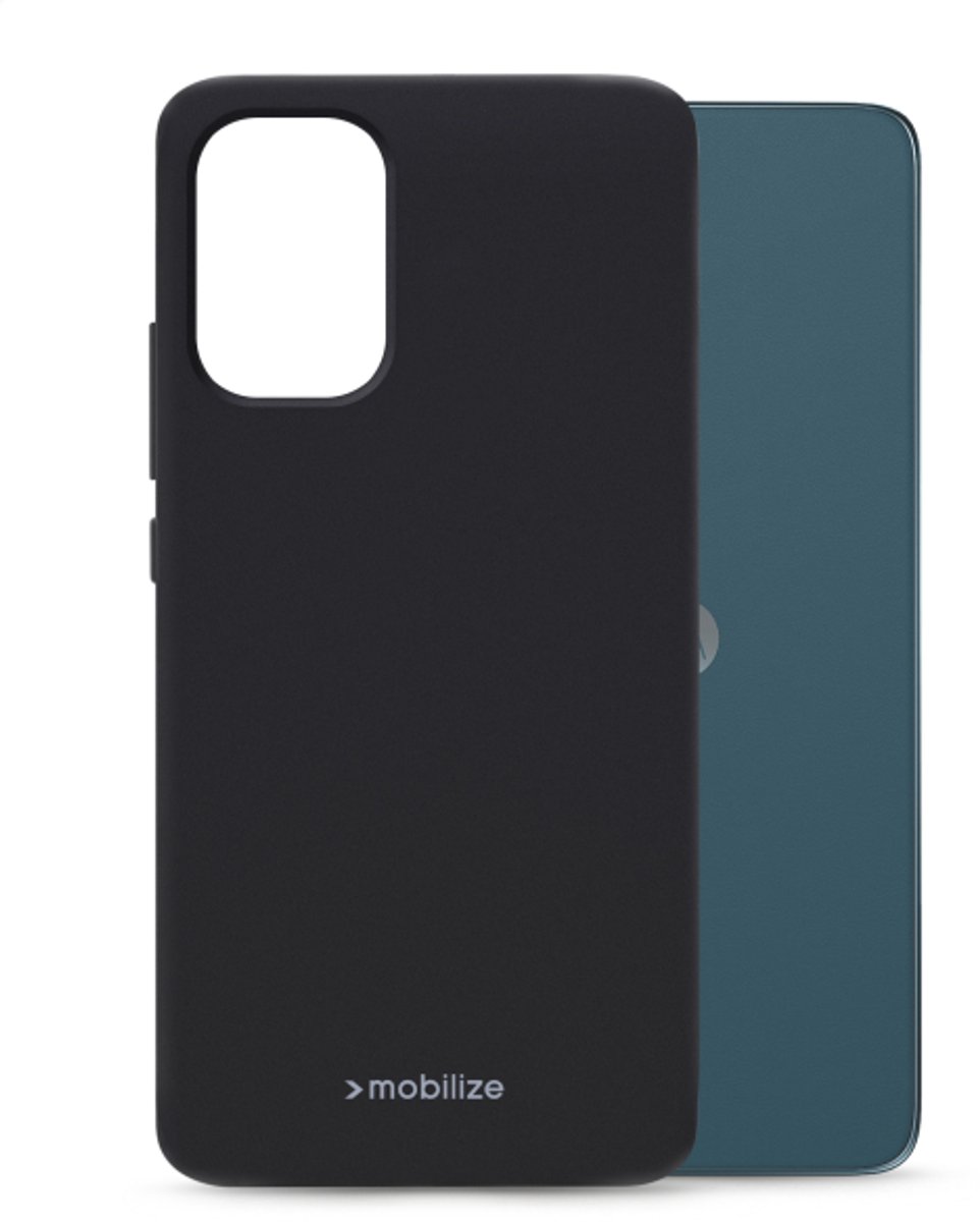 Mobilize Rubber Gelly Case Motorola Moto G06/G06 Power Matt Black