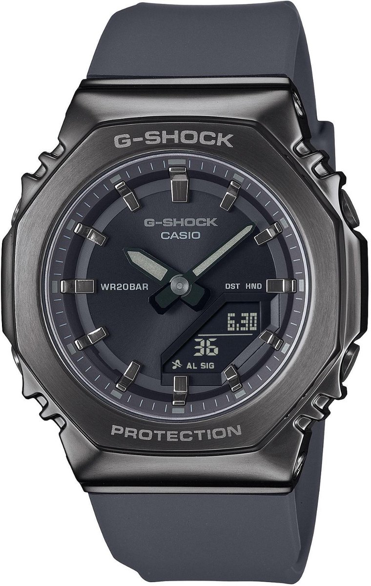 Casio G-Shock GM-S2110B-8AER Horloge - Kunststof - Zwart - Ø 40 mm