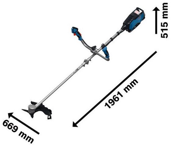 Bosch Professional - GFR 18V-25 BH - Bosmaaier - 25 cm - borstelloos van Bosch Professional — afbeelding 2