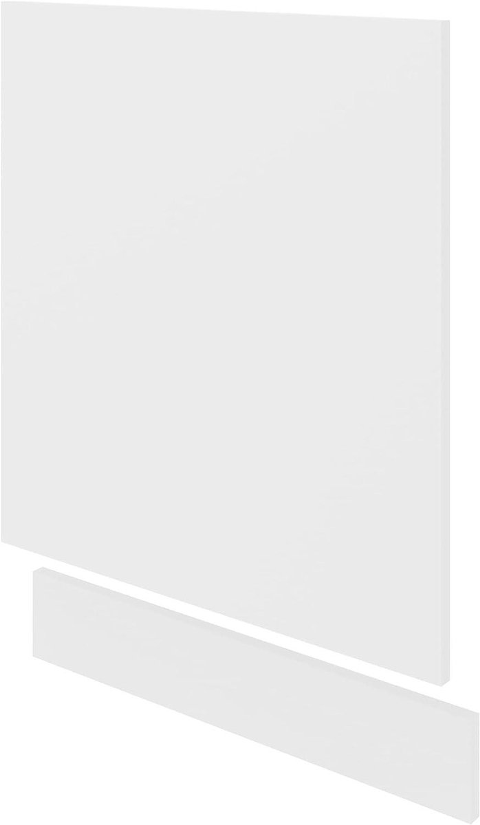 VCM Voorpaneel keukenmeubel vaatwasser afwasmachine front kitchenette keuken Esilo 60 wit