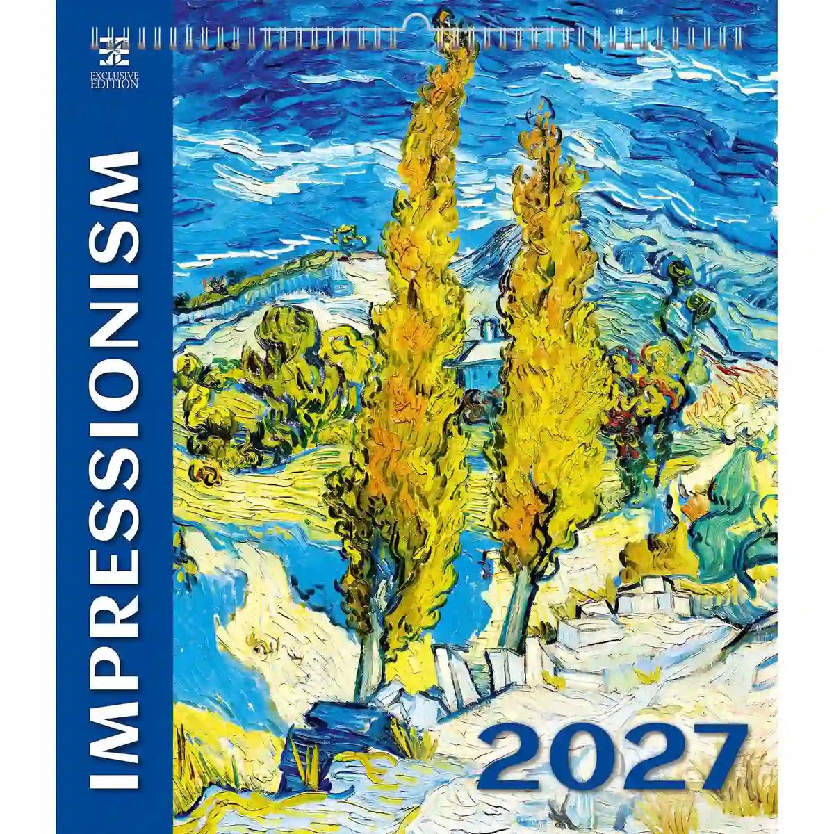 C255-27 Impressionistische kunstkalender A2 2027 + gratis kalender 2026