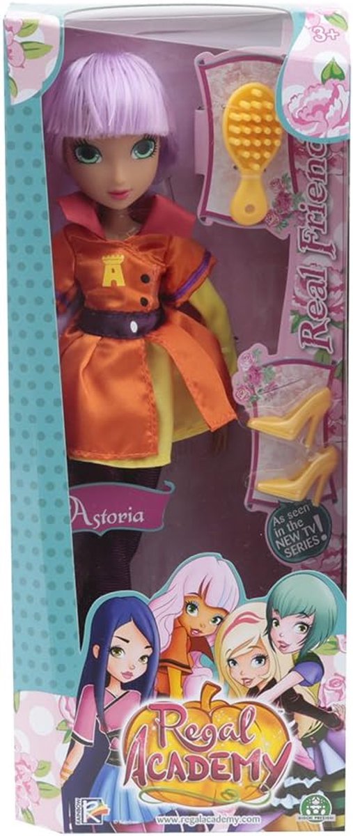Regal Academy - REG002 - pop - Astoria - 32 cm - met 2 schoenen + kam. — afbeelding 5