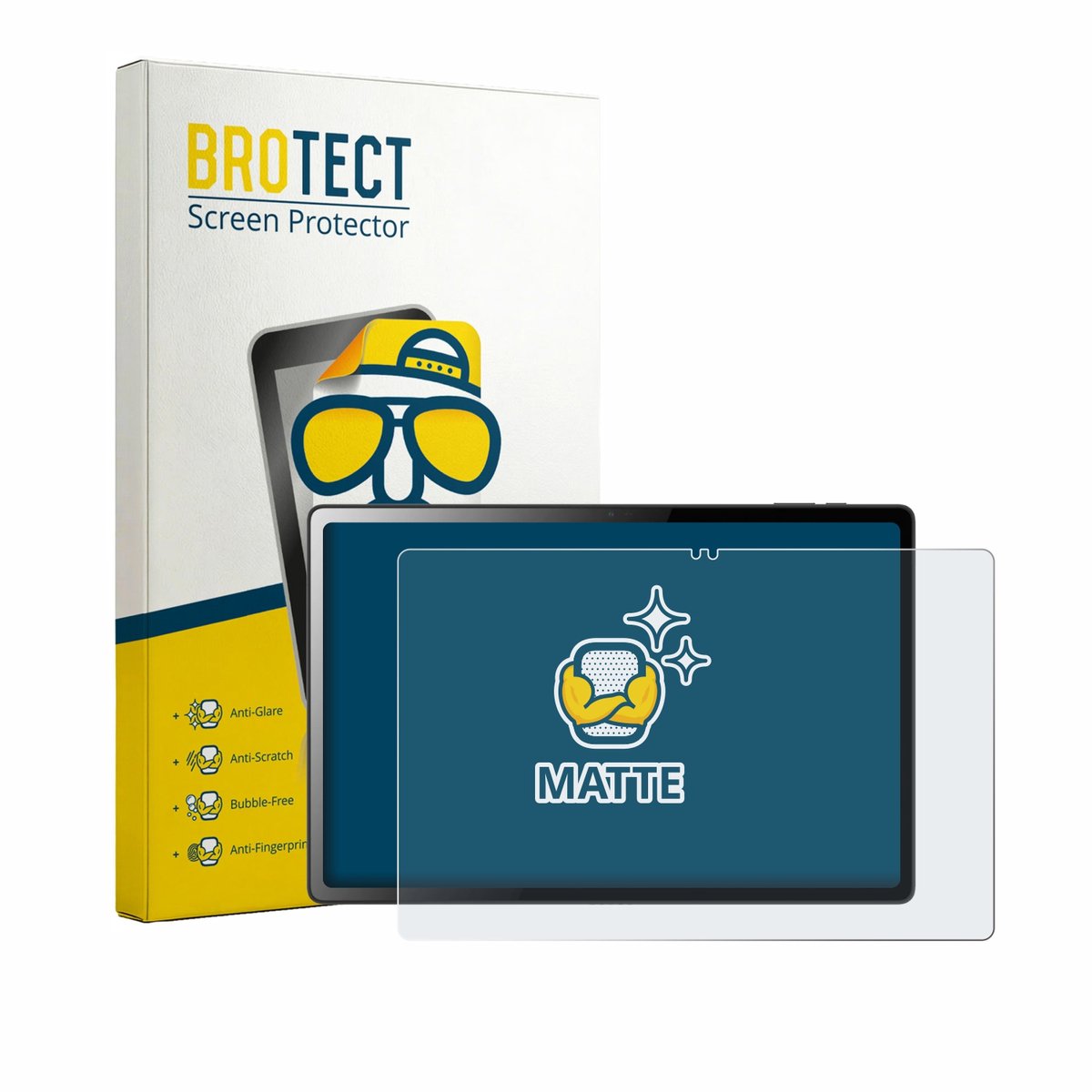 BROTECT - Screenprotector voor Logicom Tab XL 14 - Folie Beschermfolie matte