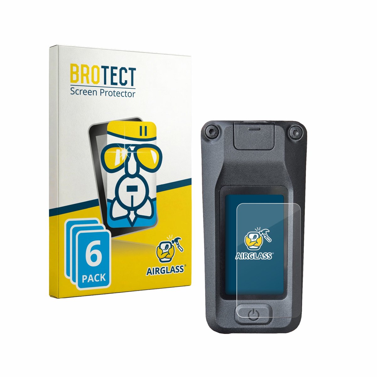 Screenprotector 6 Stuks voor Amflow DJI Avinox Beschermglas transparant
