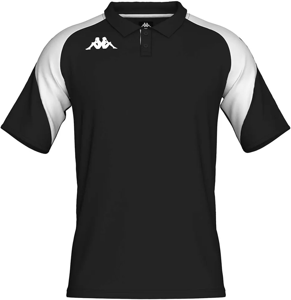 Kappa Leviolo Korte Mouw Poloshirt L Man Zwart
