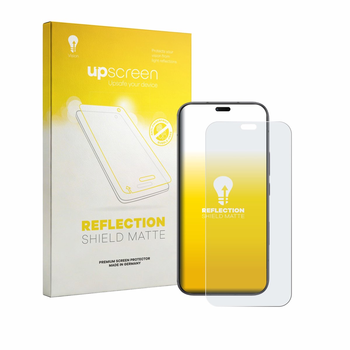 upscreen - Screenprotector voor Honor X80i - Folie Beschermfolie anti glare matte