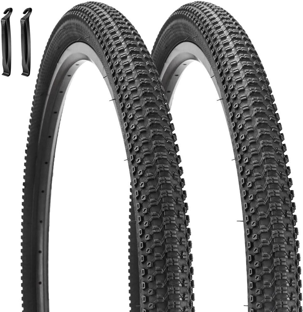 Fietsbanden - Reservebanden Mountainbike - Fietsreparatie Onderweg - Opvouwbaar Design - 24 26 27.5 29 inch - Zwart