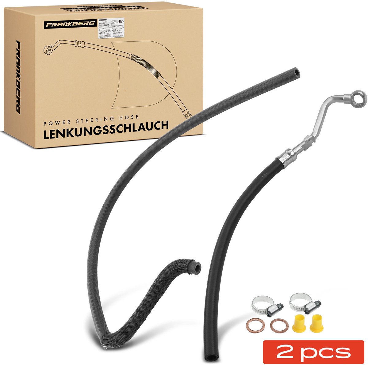 Frankberg 2x Expansievat Slang voor BMW Z3 Coupé Roadster E36