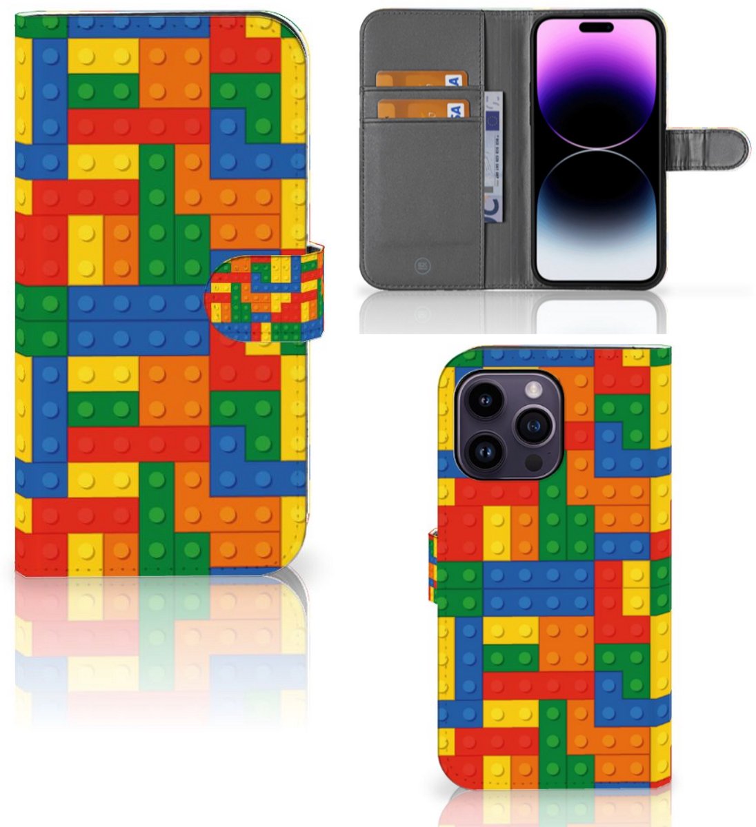 iPhone 15 Pro Max Telefoon Hoesje Blokken