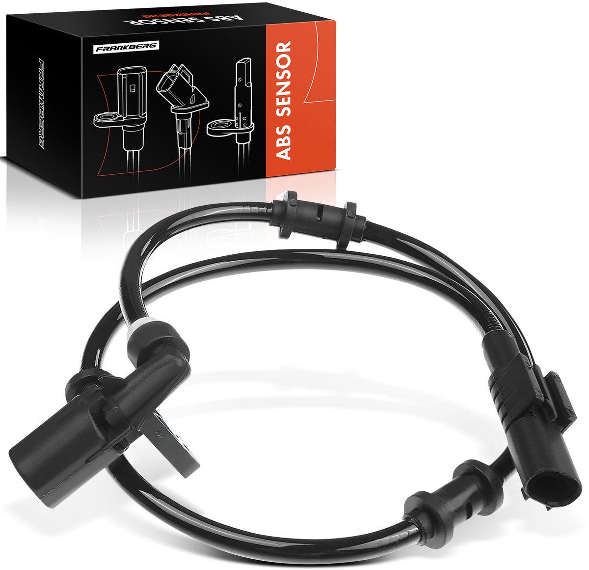 Frankberg 1x ABS-sensor achteras rechts voor Benz