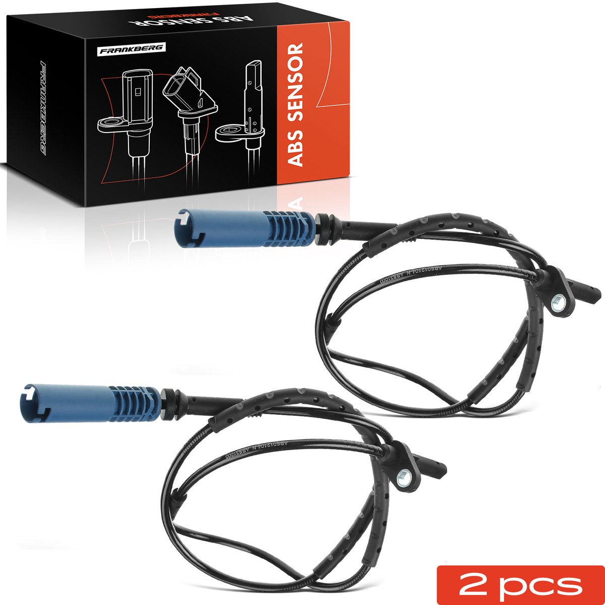 Frankberg 2x ABS Sensor Achteras voor BMW X1 E84