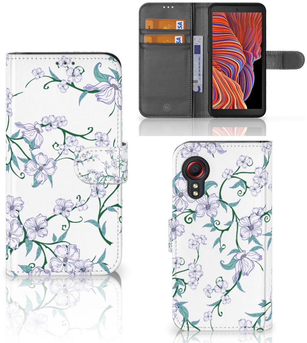 Samsung Galaxy Xcover 5 Uniek Hoesje Blossom White