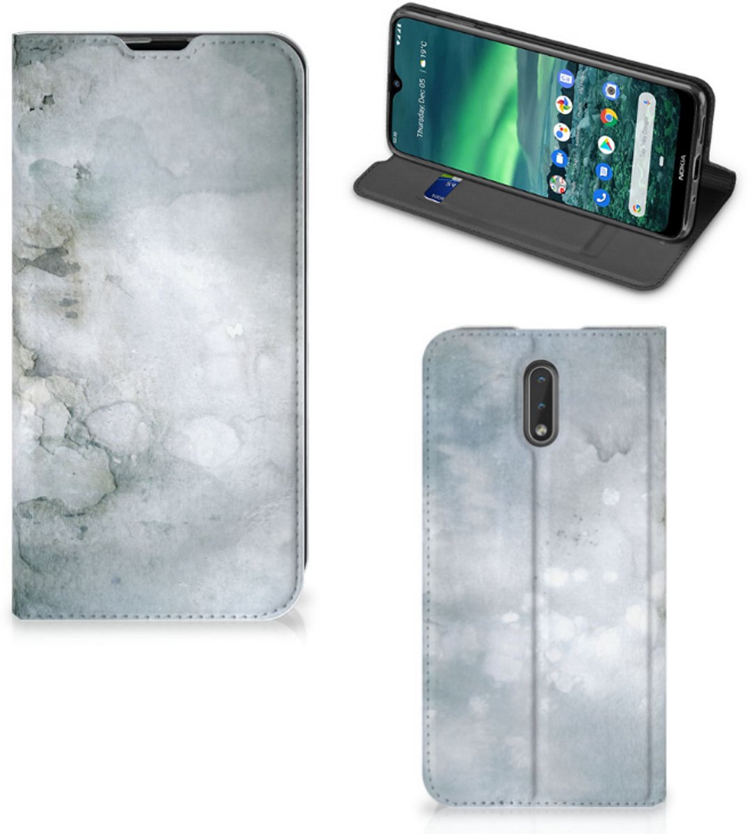 Bookcase Nokia 2.3 Painting Grey