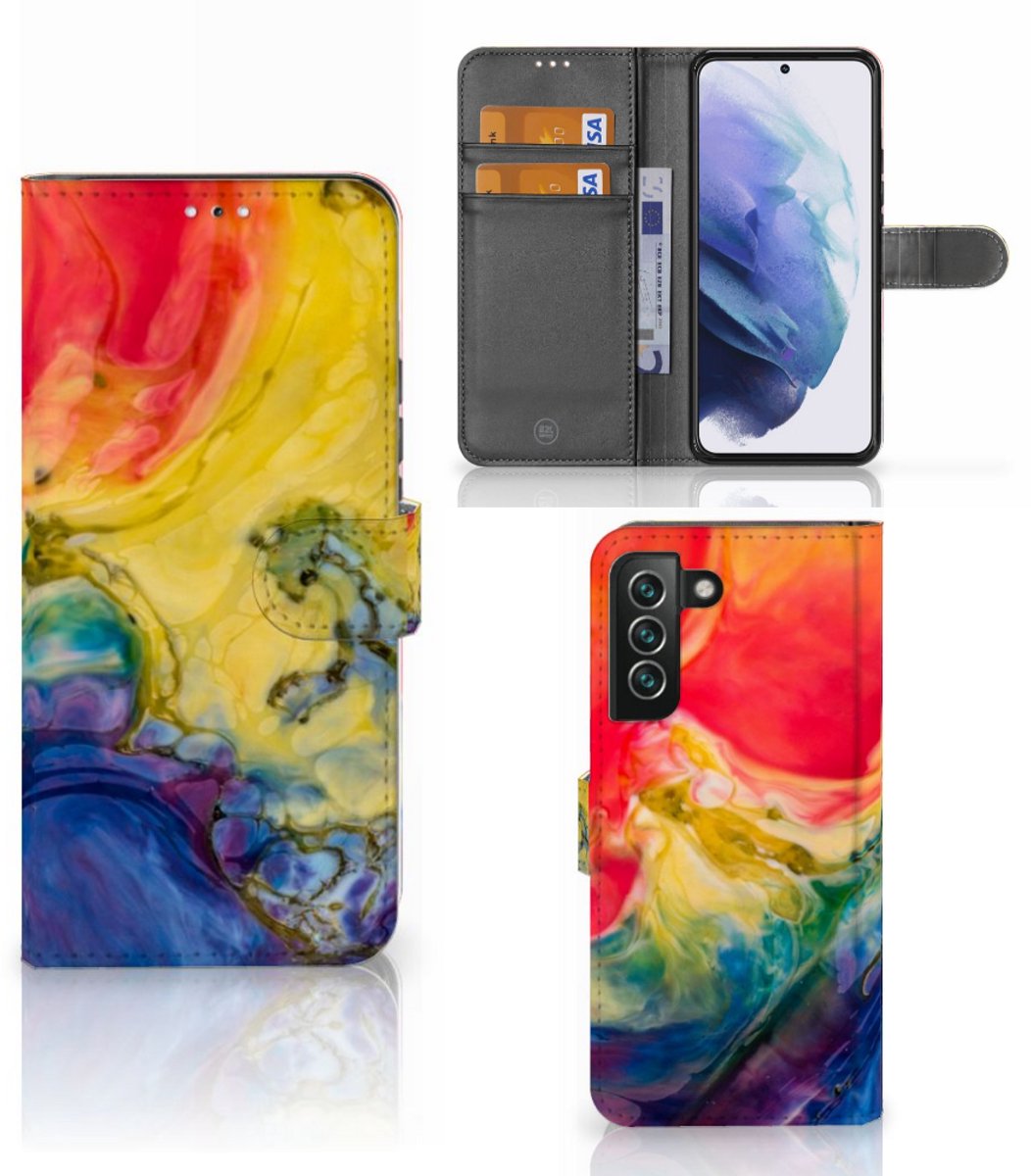 Hoesje Samsung Galaxy S22 Plus Watercolor Dark