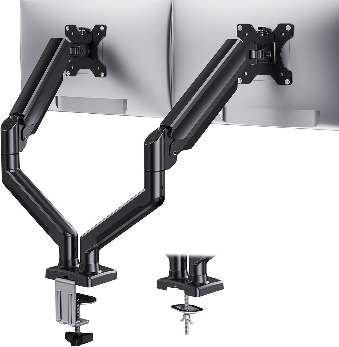 Monitor Arm 2 Schermen - Beeldscherm Standaard - Monitorhouder - montagebeugel