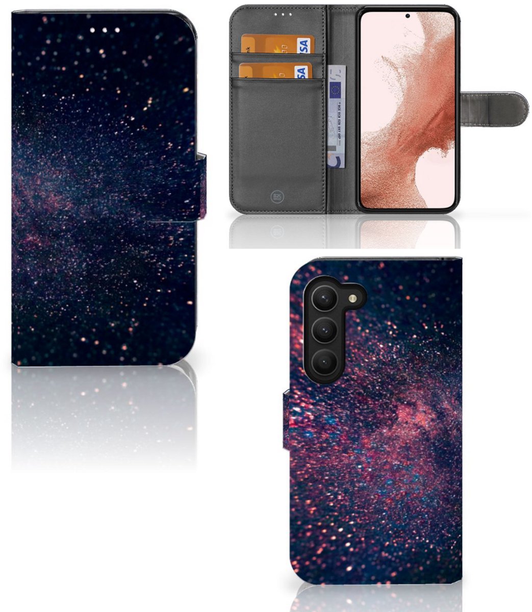 Book Case voor Samsung Galaxy S23 Book Case Stars