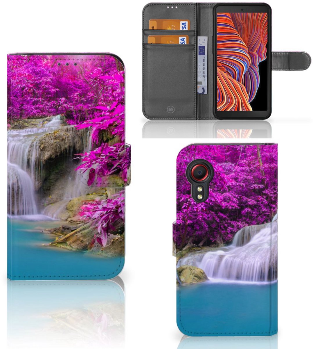 Samsung Galaxy Xcover 5 Flip Cover Waterval