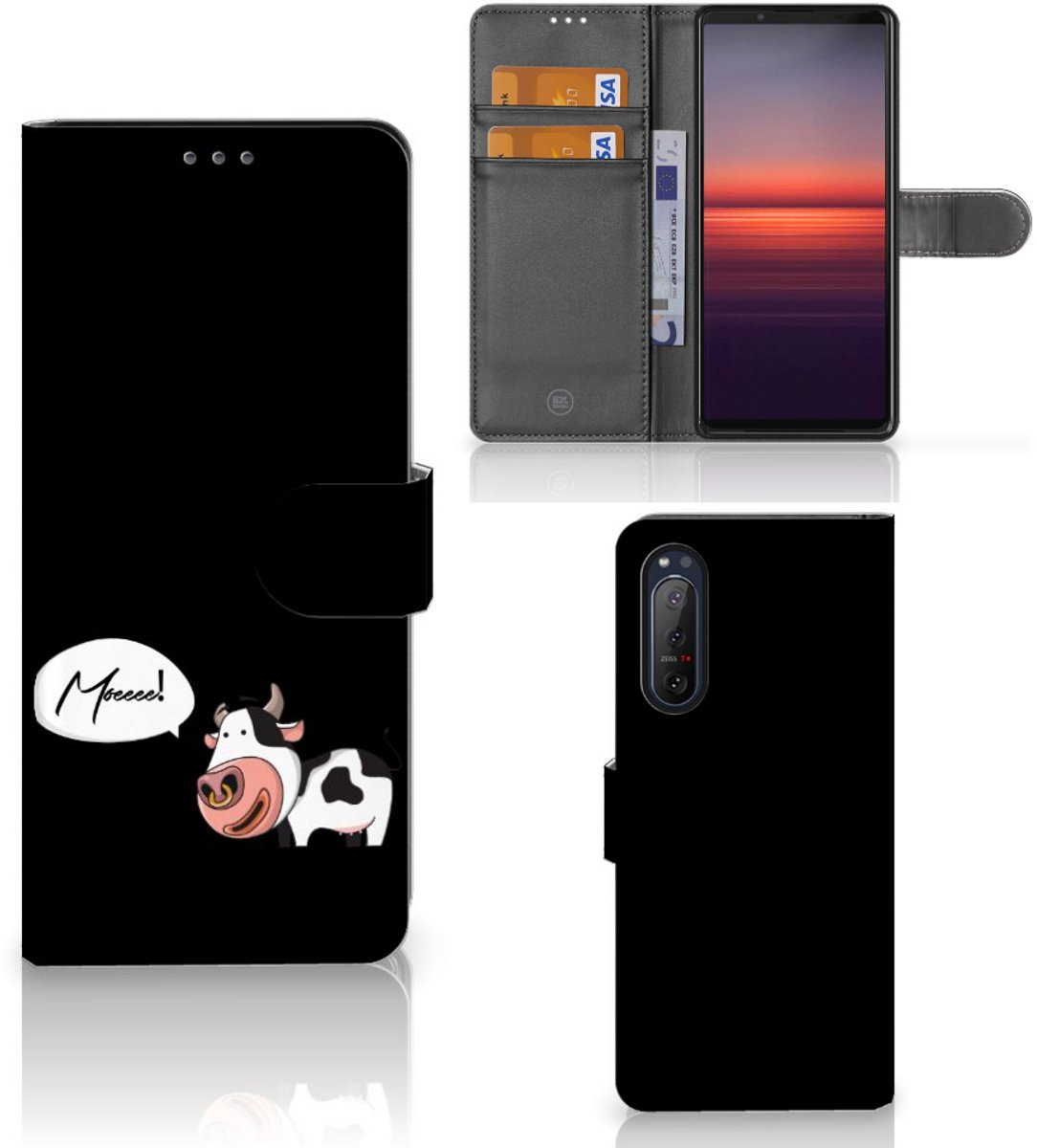 Sony Xperia 5II Leuk Hoesje Cow