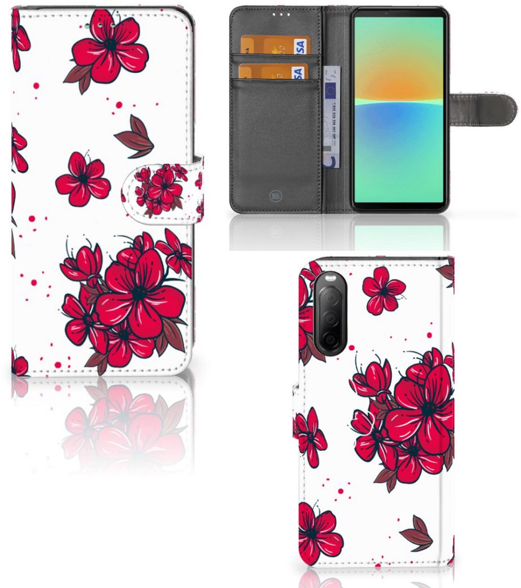 Sony Xperia 10 IV Hoesje Blossom Red