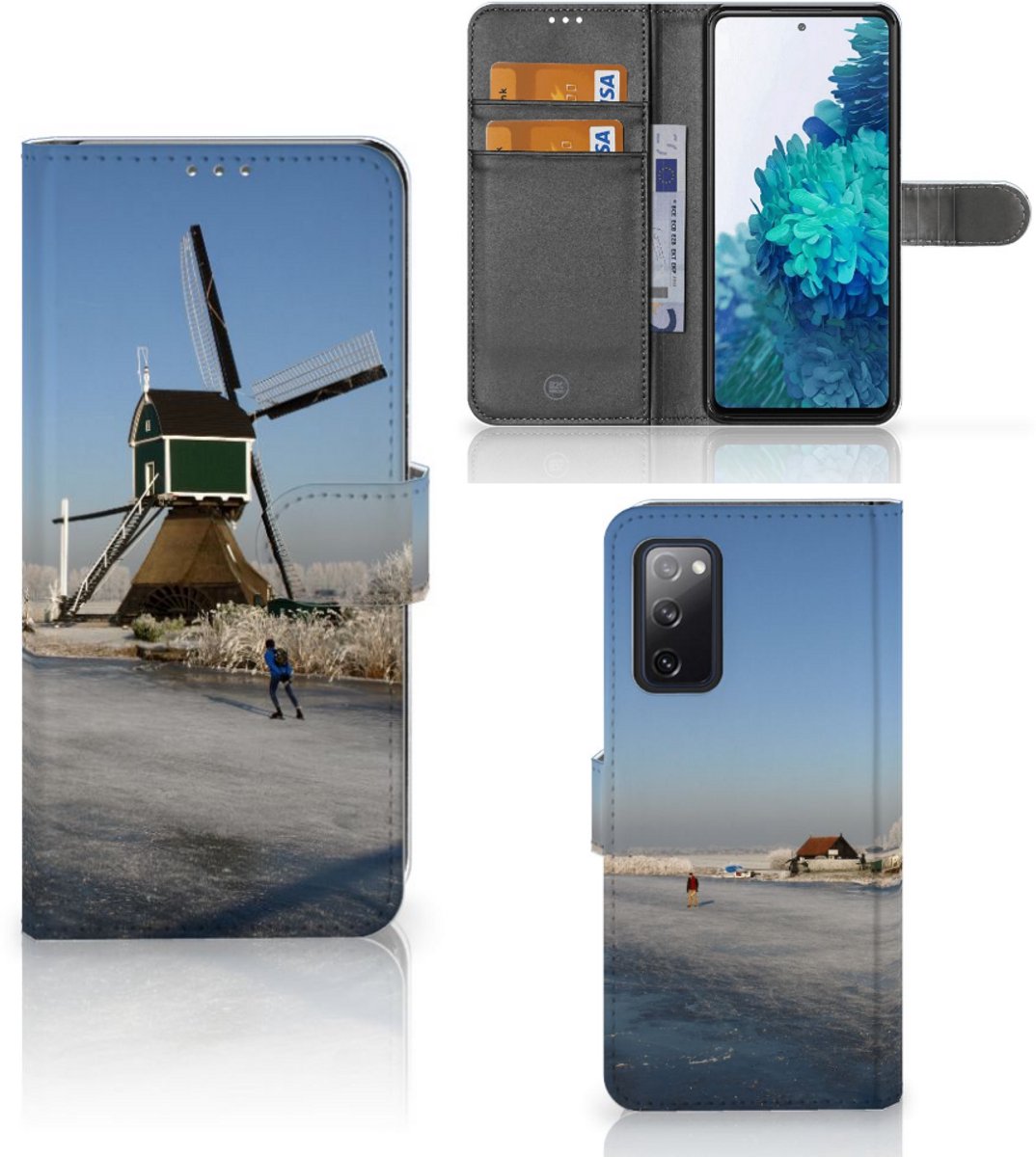 Samsung Galaxy S20 FE Flip Cover Schaatsers