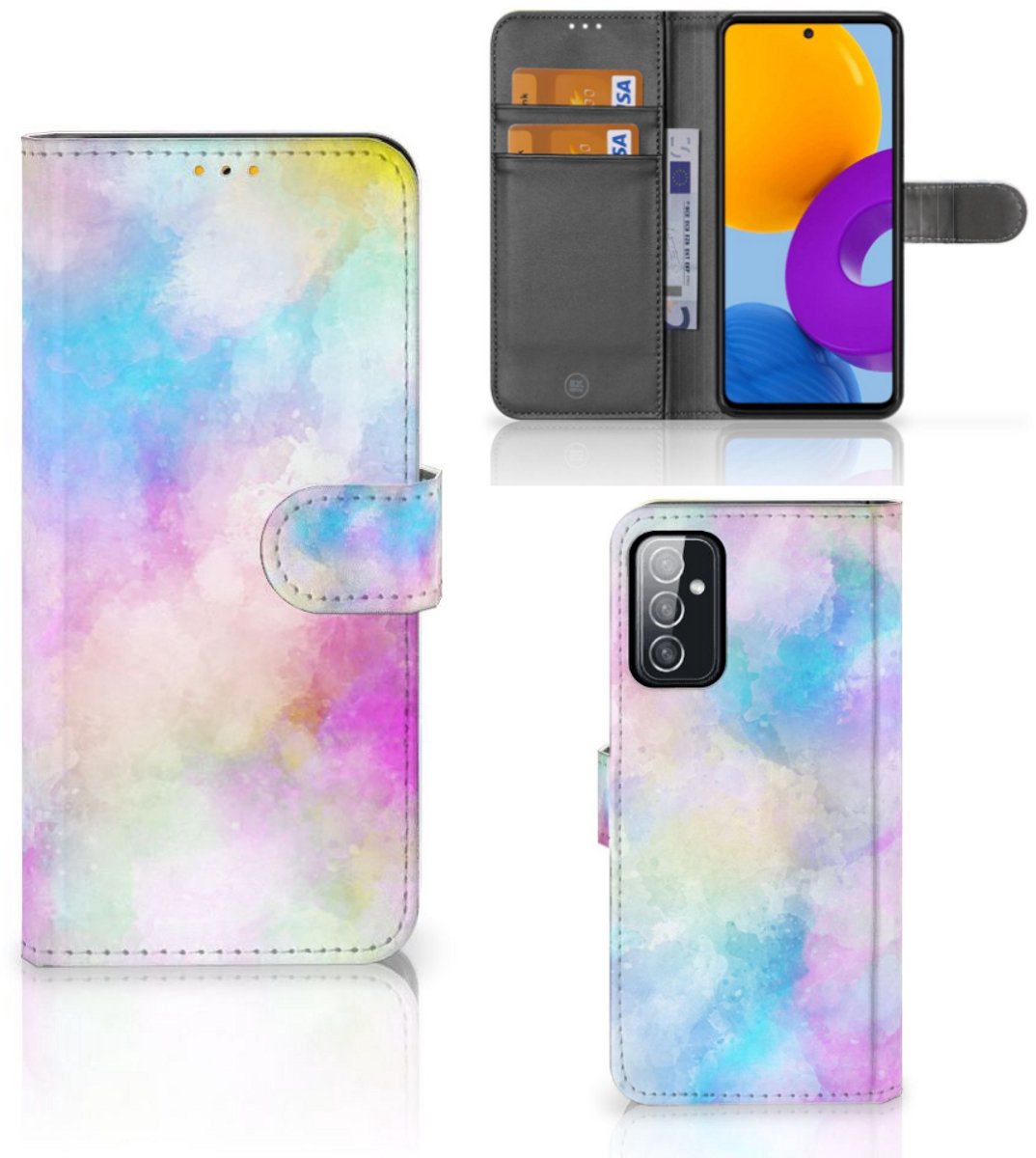 Hoesje Samsung Galaxy M52 Watercolor Light