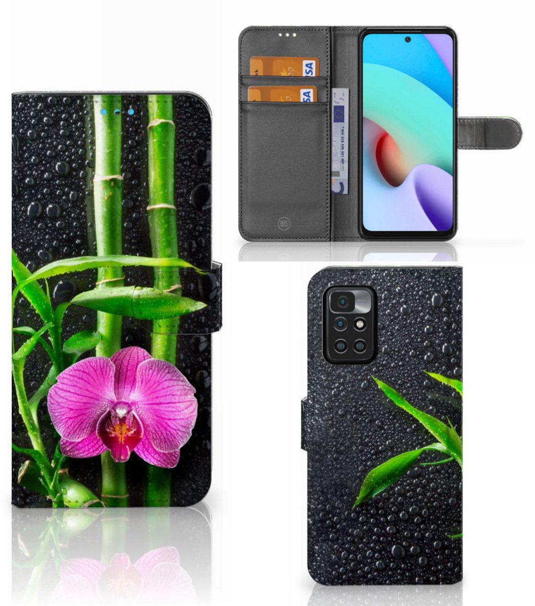 Xiaomi Redmi 10 Hoesje Orchidee