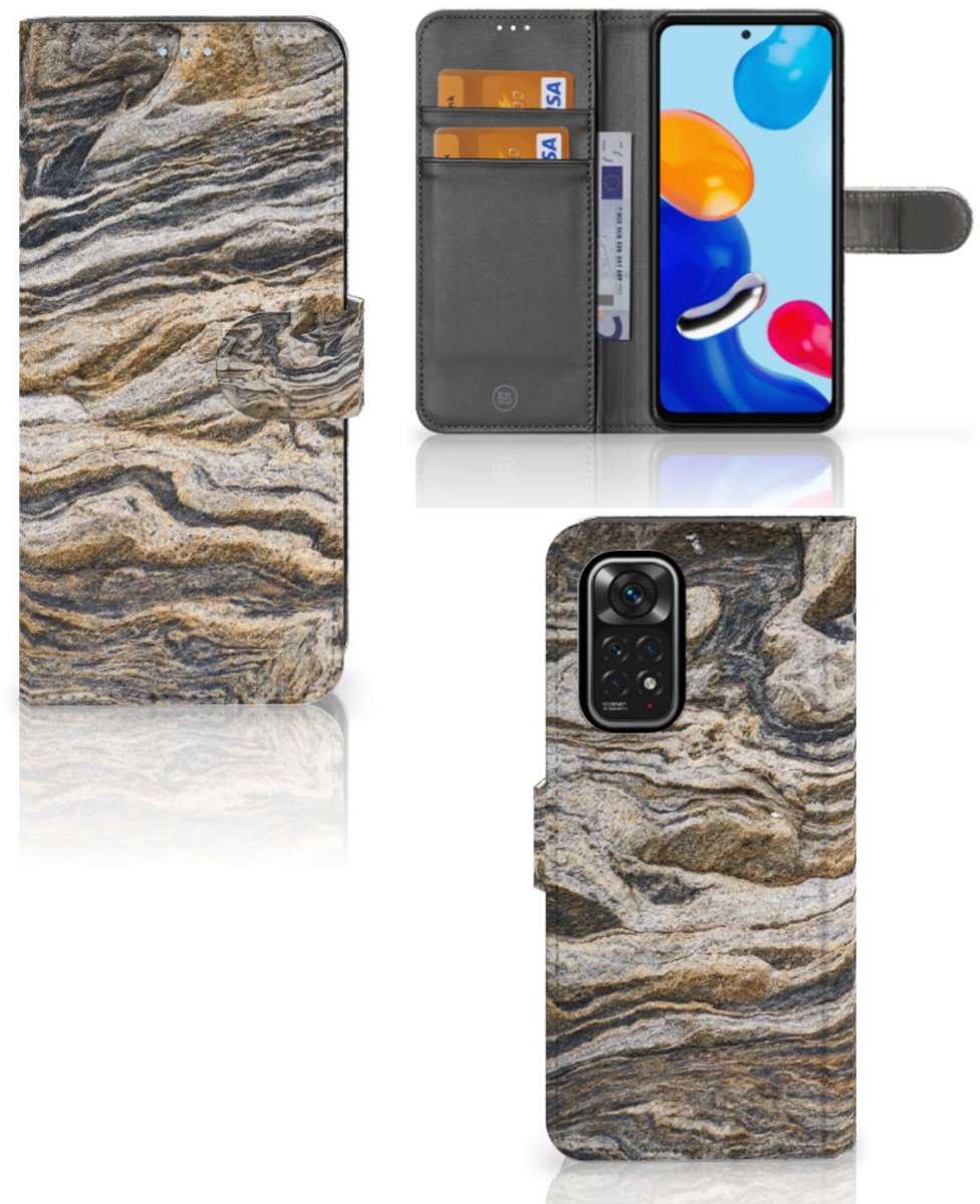 Xiaomi Redmi Note 11/11S Bookcase Steen