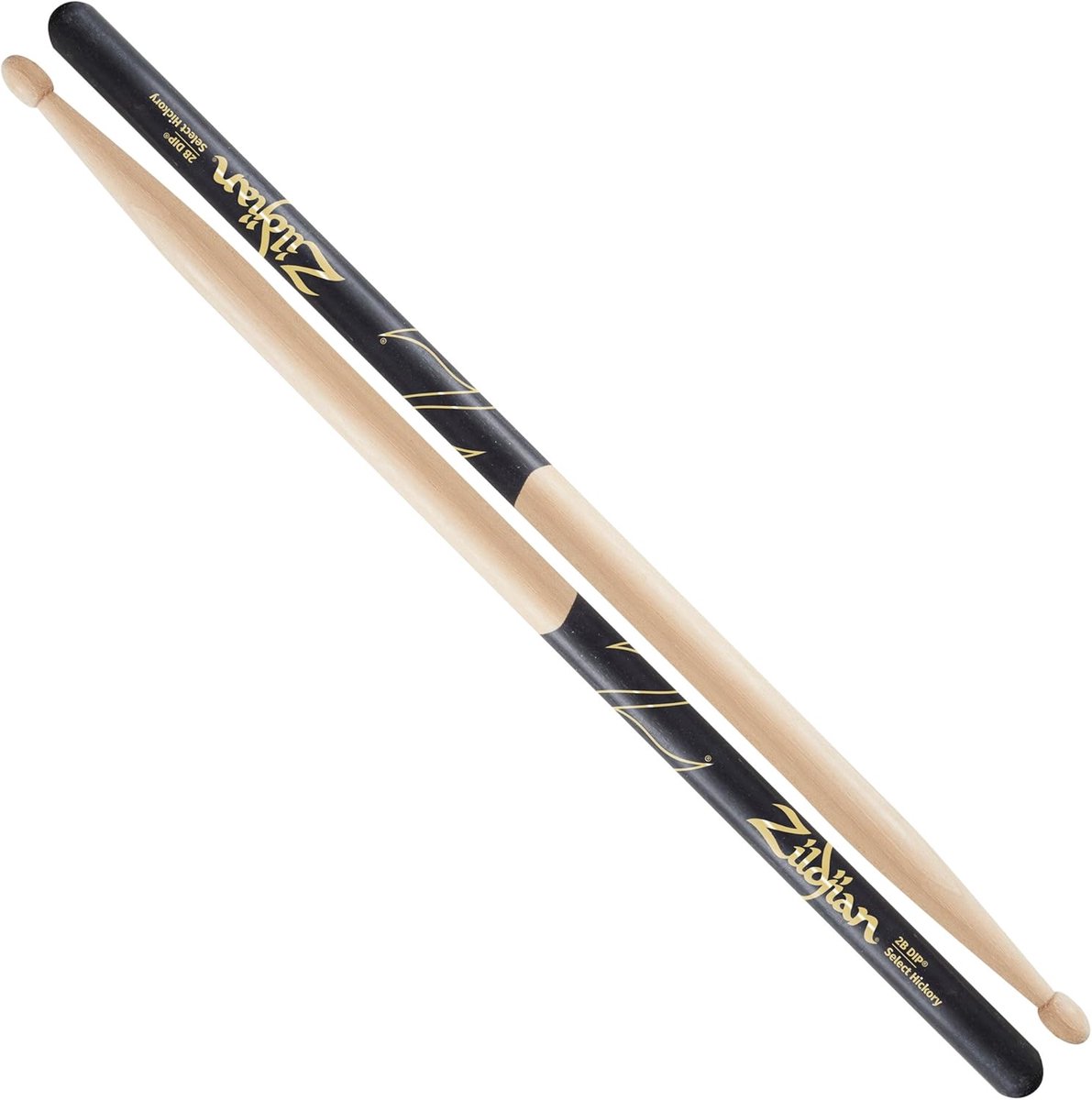 Drumstokken - Stokken Hout - Muziek Maken - DIP Coating Grip - 15 1/2 inch - Paars