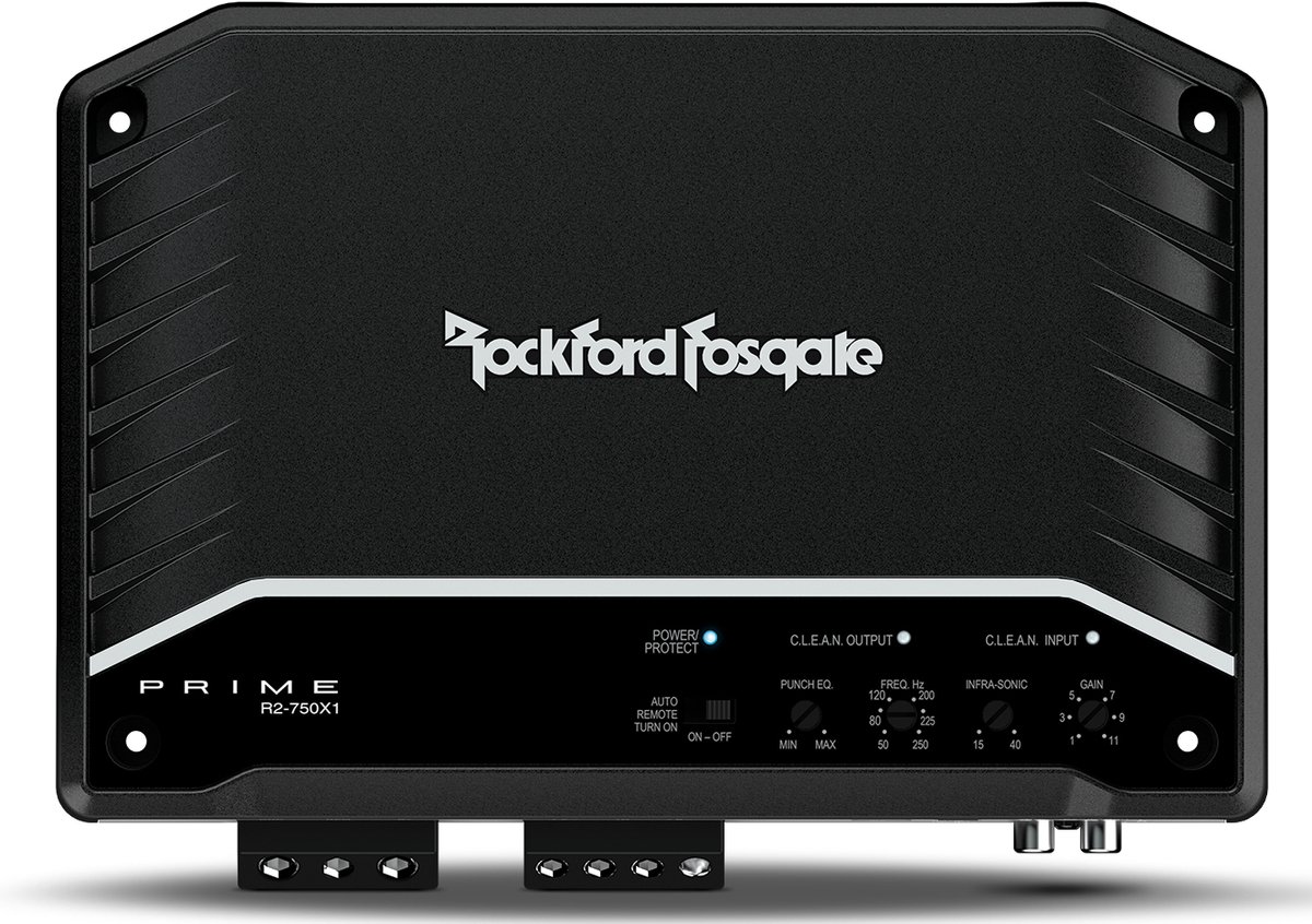 Rockford Fosgate Prime R2-750X1 Monoblok / Auto versterker 750W RMS