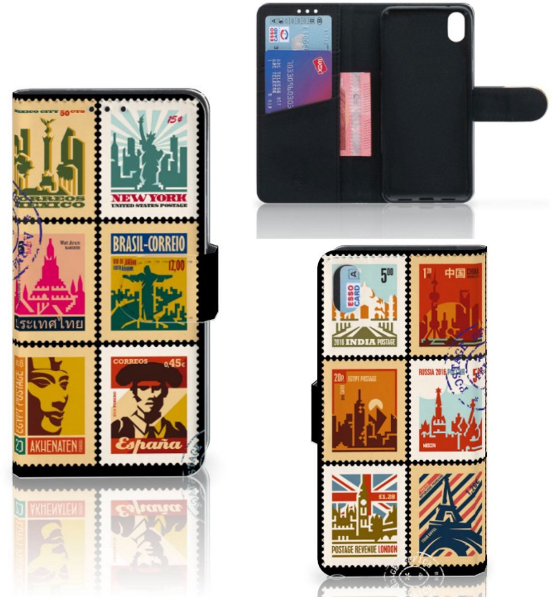 Xiaomi Redmi 7A Flip Cover Postzegels