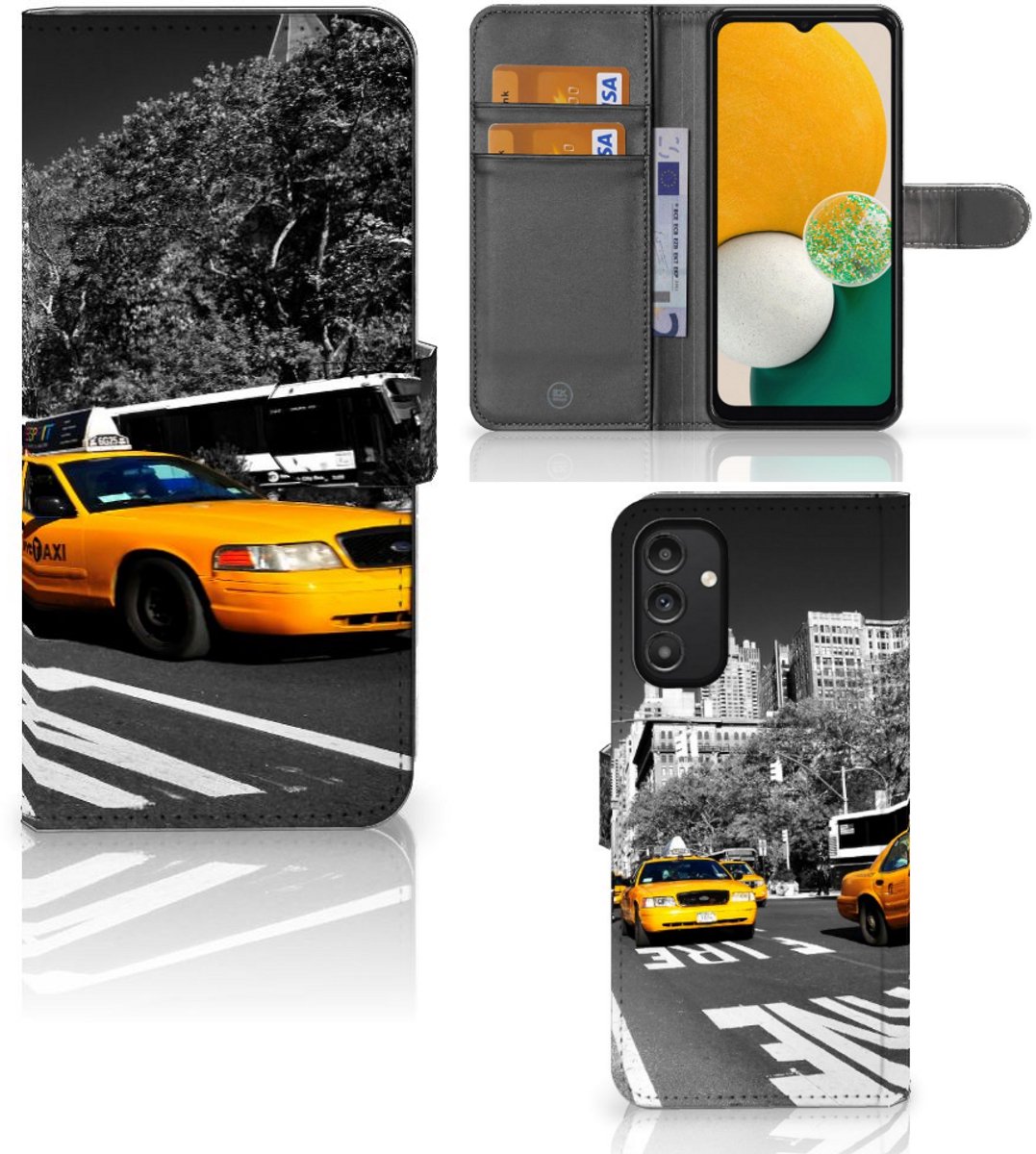 Samsung Galaxy A14 4G Flip Cover New York Taxi