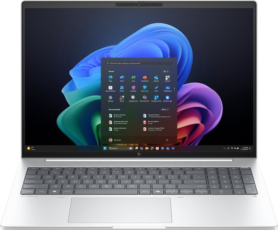 HP EliteBook 8 G1i Next Gen AI Wolf Pro Security Edition Copilot+ PC Intel Core Ultra 7 256V Laptop 40,6 cm (16") WUXGA 16 GB LPDDR5x-SDRAM 512 GB SSD Wi-Fi 7 (802.11be) Windows 11 Pro Zilver - HP - Hoofdafbeelding