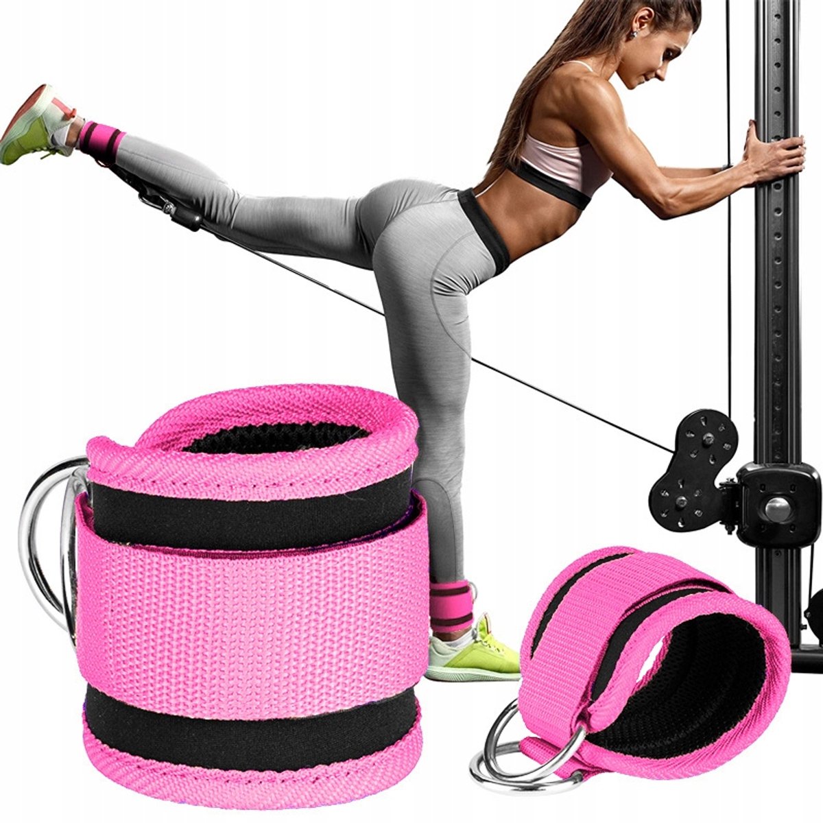 Tojato - Been Powerstrap - RVS D-ring - Ritsluiting - Nylon