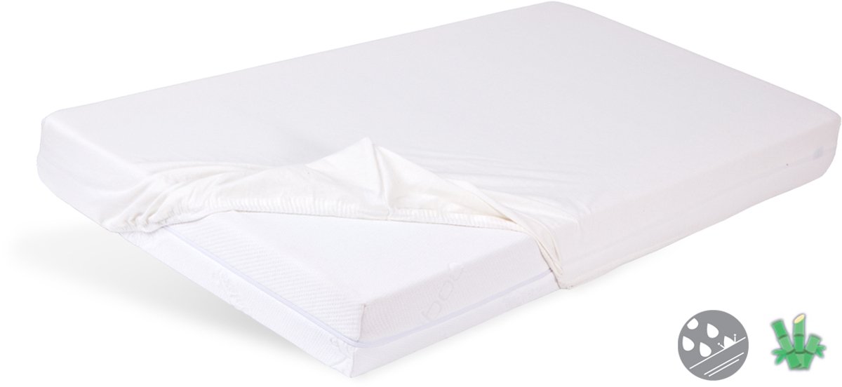 Matex Bamboo Serie - Waterdicht Laken - 70x140 cm - Ademend - OEKO-TEX Gecertificeerd