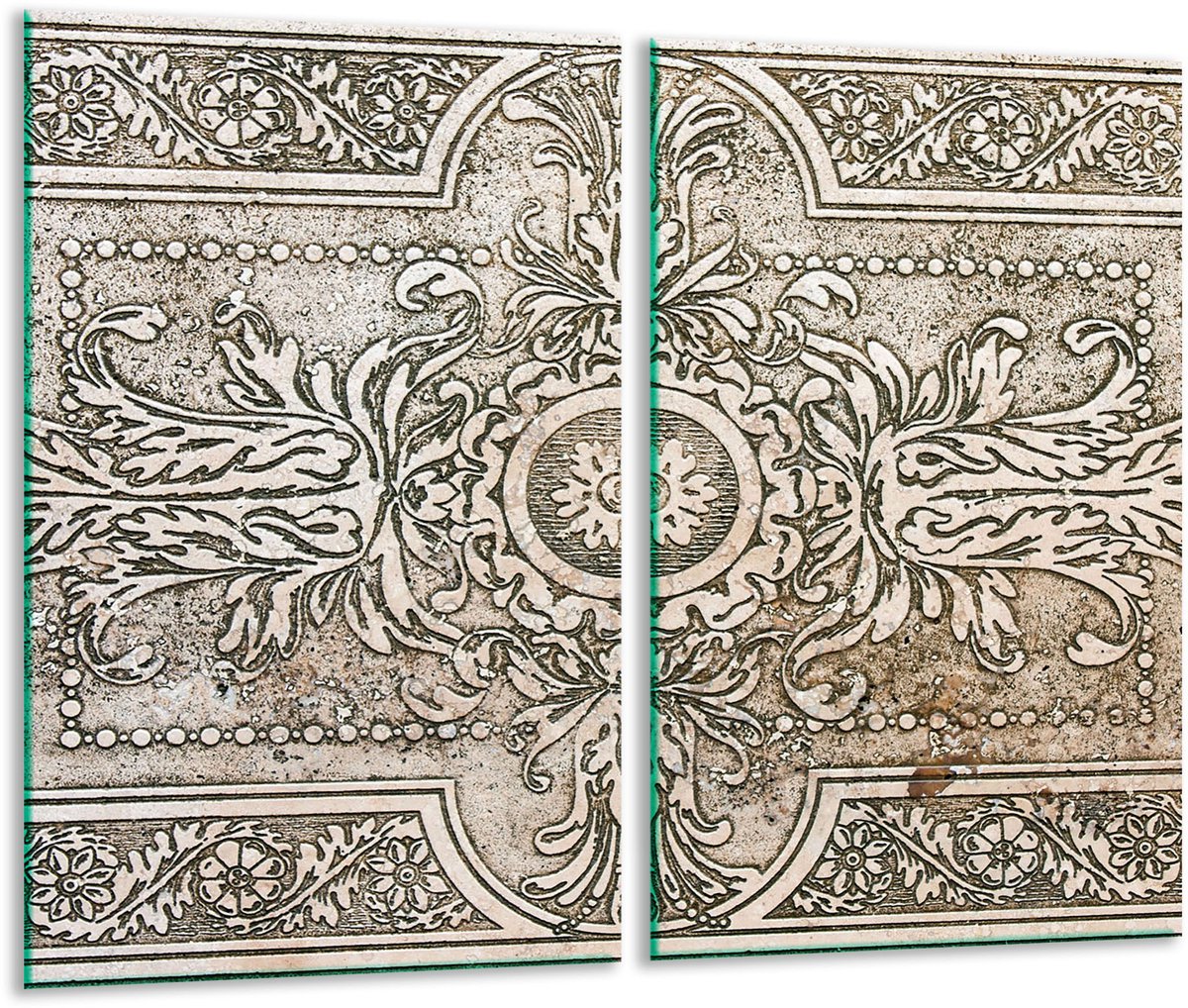 TMK ArtDeko - Snijplank - Glas - 2x 30x52cm - Mozaïek