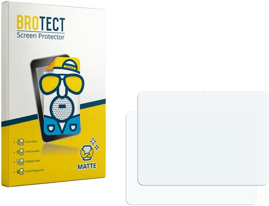 BROTECT matte screenprotector verpakking met 2 screenprotectors ernaast.