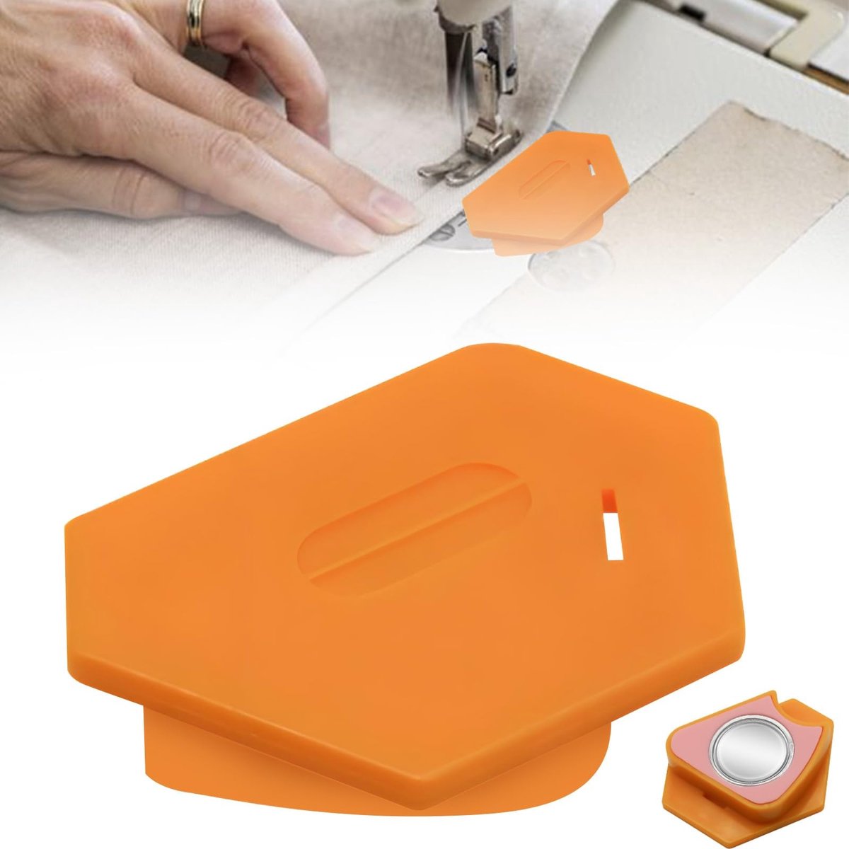 Dailygoods - Dailygoody - Magnetische Naaigids - Multifunctioneel - Verwijderbaar - Schaal - Naaimachine - Universeel - Geschikt voor alle naaiprojecten